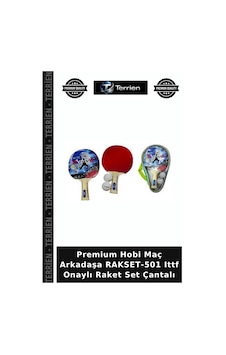 Premium Hobi Maç Arkadaşa Rakset-501 Ittf Onaylı Raket Set Çantalı Çok Renkli Premium Hobi Maç Arkadaşa Rakset-501 Ittf Onaylı Raket Set Çantalı Çok Renkli