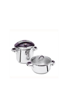 Pierre Cardin 4 Parça Düdüklü Tencere Seti Taste Mor 4-7 L Mor Pierre Cardin 4 Parça Düdüklü Tencere Seti Taste Mor 4-7 L Mor
