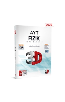 3D Yayınları 3D Yayınları AYT Fizik Soru Bankası 3D Yayınları 3D Yayınları AYT Fizik Soru Bankası