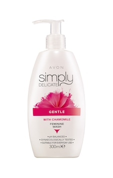 Avon Simply Delicate Gentle With Chamomile Papatya ve Cadı Fındıklı Genital Bölge Temizleyici 300 ML