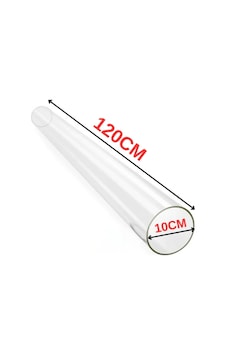 Füze Pelet Soba Camı Borusu 1200x100x2,5mm