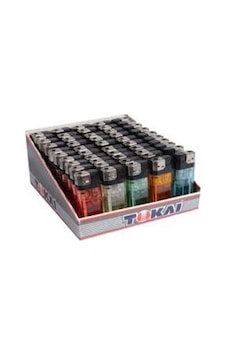 Manyetolu Elektronik Çakmak - 50'li Paket Gri Manyetolu Elektronik Çakmak - 50'li Paket Gri