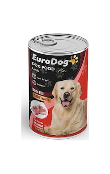 Eurodog - 129 - Kuzu Parça Etli Yetişkin Köpek Konserve - Csmo-tex - 400 Gr Eurodog - 129 - Kuzu Parça Etli Yetişkin Köpek Konserve - Csmo-tex - 400 Gr