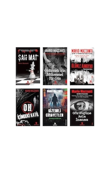 Mario Mazzanti Psikolojik Gerilim Ve Polisiye Roman Seti 6 Kitap Mario Mazzanti Psikolojik Gerilim Ve Polisiye Roman Seti 6 Kitap