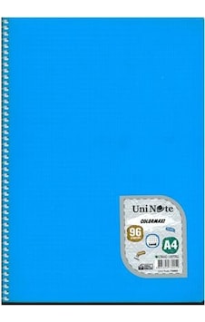 Çınar Colormaxi Spiralli Defter Pp Kap. Kareli 120 Yp A4 Mavi Çınar Colormaxi Spiralli Defter Pp Kap. Kareli 120 Yp A4 Mavi