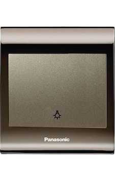 Viko Panasonic Thea Blu Light Anahtar, Çerçeve Una+füme, Kapak Dore Viko Panasonic Thea Blu Light Anahtar, Çerçeve Una+füme, Kapak Dore