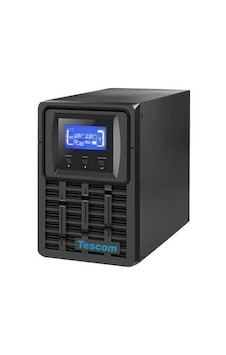 TESCOM TEOS 2KVA 5-10DK 4x12V/9AH 1F/1F ONLİNE UPS 900040341