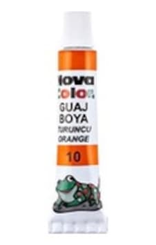 Nova Color Guaj Boya 9 Ml Turuncu Tüpte - 4 Adet Turuncu