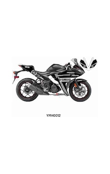 Yamaha Yzf-r25 2014-2018 "black Racer" Tasarım Motosiklet Sticker Etiket Kaplama Modeli Yamaha Yzf-r25 2014-2018 "black Racer" Tasarım Motosiklet Sticker Etiket Kaplama Modeli
