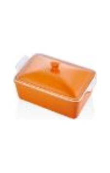 Rossallını Lıfe Büyük Dikdörtgen Kapaklı Turuncu Fırın Kabı 38x23x8,5 Cm Turuncu Rossallını Lıfe Büyük Dikdörtgen Kapaklı Turuncu Fırın Kabı 38x23x8,5 Cm Turuncu