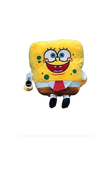 Sünger Bob Peluş Büyük Boy 35 Cm Organic Kumaş Sünger Bob Peluş Büyük Boy 35 Cm Organic Kumaş