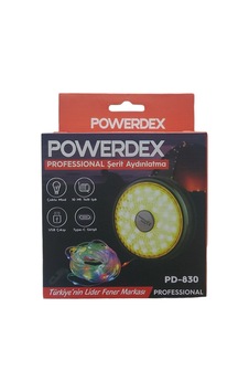Pd-830 10 Metre Led Kablo 8 Modlu Lüx Işıldak Siyah Yeşil Sarı Kırmızı