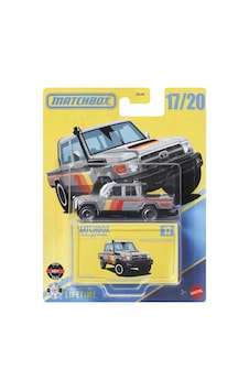 Matchbox 1977 Toyota Land Cruiser Pickup Collectors 17/20 Gri Metal Diecast Araç Matchbox 1977 Toyota Land Cruiser Pickup Collectors 17/20 Gri Metal Diecast Araç