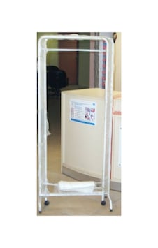 Medikaltec Doktor Perdesi Paravan - Katlanabilir Ve Taşınabilir