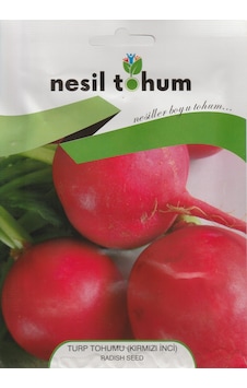 Nesil Kırmızı İnci Turp Tohumu 10 GRam Nesil Kırmızı İnci Turp Tohumu 10 GRam