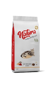 Natura Sterilised Somonlu Hamsili ve Üzümlü Düşük Tahıllı Kısırlaştırılmış Yetişkin Kedi Maması 2250 G Natura Sterilised Somonlu Hamsili ve Üzümlü Düşük Tahıllı Kısırlaştırılmış Yetişkin Kedi Maması 2250 G