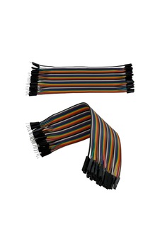 Jumper Kablo Dişi-erkek 20cm 40'lı Arduino Uyumlu Jumper Kablo Dişi-erkek 20cm 40'lı Arduino Uyumlu