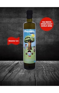 Mazınköy Baby Erken Hasat Soğuk Sıkım Sızma Zeytinyağı 500 ML
