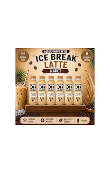 İce Break Şekersiz Latte 6 Adet Diğer İce Break Şekersiz Latte 6 Adet Diğer