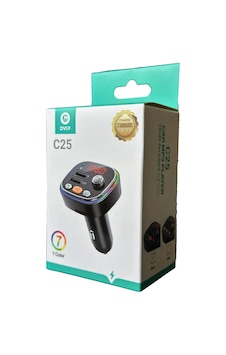 Rgb Renkli Araba Fm Mp3 Çalar Kablosuz Bluetooth 5.0 C25 Rgb Renkli Araba Fm Mp3 Çalar Kablosuz Bluetooth 5.0 C25
