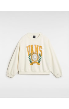 Vans First Team Loose Crew Unısex Sweatshırt Vn000j6hfs81 Krem Vans First Team Loose Crew Unısex Sweatshırt Vn000j6hfs81 Krem