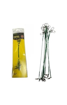 Powerex 15cm 10'lu Paket Çelik Tel Klipsli Bilyeli Fırdöndülü Powerex 15cm 10'lu Paket Çelik Tel Klipsli Bilyeli Fırdöndülü
