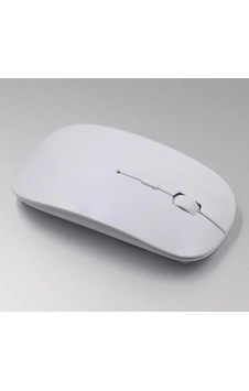 Ultra İnce Usb Bilgisayar Pc Dizüstü Masaüstü Kablosuz Mouse Beyaz Standart