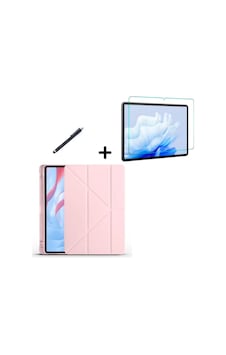 Honor Pad X9 11.5 İnç Uyumlu Kalem Bölmeli Standlı Silikon Kılıf + Ekran Koruyucu + Kalem 3'lü Set Kılıf Honor Pad X9 11.5 İnç Uyumlu Kalem Bölmeli Standlı Silikon Kılıf + Ekran Koruyucu + Kalem 3'lü Set Kılıf