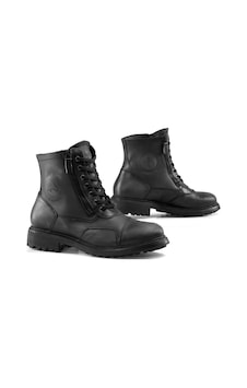 Falcon Falco Aviator Motosiklet Botu Deri Siyah