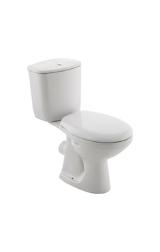 Kale Ida Arkadan Çıkışlı Duvara Sıfır Klozet + Klozet Kapağı + Rezervuar Beyaz