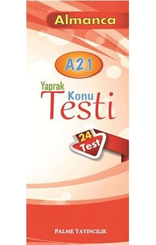 Palme Yaprak Test Almanca Konu A2.1 (546758537) Palme Yaprak Test Almanca Konu A2.1 (546758537)