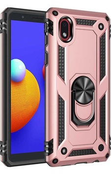 Galaxy A01 Core Kılıf Zore Vega Kapak Rose Gold Galaxy A01 Core Kılıf Zore Vega Kapak Rose Gold