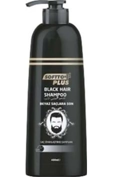 Softto Plus Black Hair Shampoo Beyaz Saçlara Son 350 Ml Tüm Saçlar