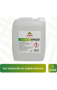 Supta Beyaz Sabun Kokulu Sıvı Sabun 5 L Supta Beyaz Sabun Kokulu Sıvı Sabun 5 L