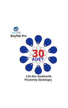 Proximity Anahtarlık Tag Göstergeç 30 Adet Proximity Anahtarlık Tag Göstergeç 30 Adet