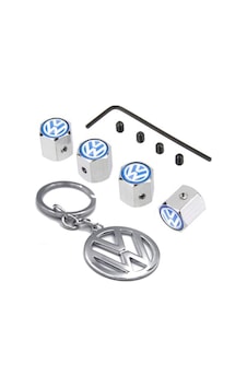 Volkswagen Polo Classic Mavi Logolu Sibop Kapağı Krom Alyanlı Model Ve Anahtarlık Volkswagen Polo Classic Mavi Logolu Sibop Kapağı Krom Alyanlı Model Ve Anahtarlık