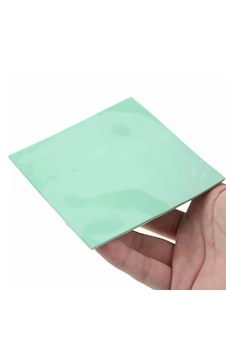 10x10cm Chipset Soğutucu Termal Pad Ped Kalınlık 2mm Yeşil Renk 10x10cm Chipset Soğutucu Termal Pad Ped Kalınlık 2mm Yeşil Renk