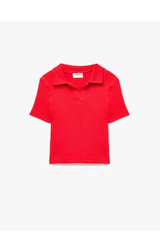 Koton Pamuklu Kısa Kollu Basic Polo Yaka Tişört Kırmızı 6skg10564ak Koton Pamuklu Kısa Kollu Basic Polo Yaka Tişört Kırmızı 6skg10564ak