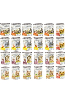 Pati Life Karışık Konserve Kedi Maması 24 x 415 G Pati Life Karışık Konserve Kedi Maması 24 x 415 G