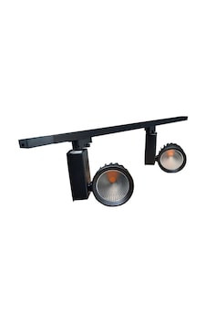 Philips Led 40W Monofaze 2 Siyah Ray Spot 12cm+1M Ray Günışığı Philips Led 40W Monofaze 2 Siyah Ray Spot 12cm+1M Ray Günışığı