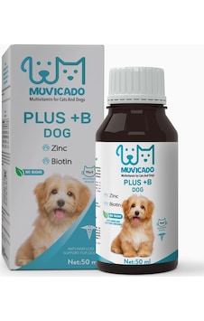 Muvicado Köpekler Için Tüy Sağlığı Damlası Plus B 50 ML Muvicado Köpekler Için Tüy Sağlığı Damlası Plus B 50 ML