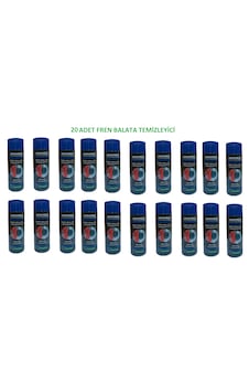 20 Adet Fren Balata Temizleyici Balata Spreyi Brake Cleaner 500 Ml X 20 Adet 20 Adet Fren Balata Temizleyici Balata Spreyi Brake Cleaner 500 Ml X 20 Adet