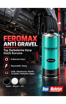 Feromax Anti Gravel Pütür Gri 12 1 Kg - 12 Li Koli