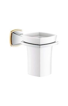 Grohe Diş Fırçalık Ve Tutacağı Grandera Krom Altın - G40626ıg0- Krom Altın Grohe Diş Fırçalık Ve Tutacağı Grandera Krom Altın - G40626ıg0- Krom Altın