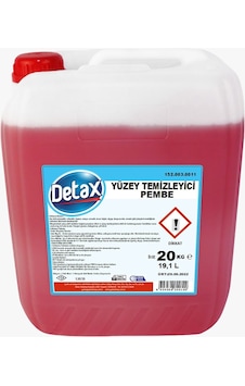 Detax Yüzey Temizleyici 20 Kg Pembe Tekli Detax Yüzey Temizleyici 20 Kg Pembe Tekli