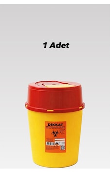 30 Litre Tıbbı Atık Kovası Çöp Kovası Pedalsız Kesici Ve Delici Atık Kovası Adetli 1 Adet Sarı 30 Litre Tıbbı Atık Kovası Çöp Kovası Pedalsız Kesici Ve Delici Atık Kovası Adetli 1 Adet Sarı