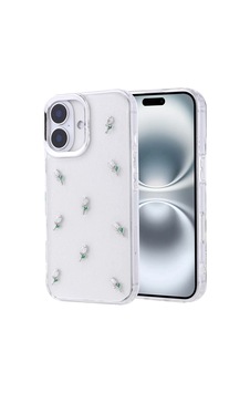Apple Uyumlu iPhone 16 Plus Kılıf Airbag Tasarımlı Simli Şeffaf Zore Kutup Kapak Apple Uyumlu iPhone 16 Plus Kılıf Airbag Tasarımlı Simli Şeffaf Zore Kutup Kapak