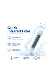 Quick Infrared Su Arıtma Filtresi 408694091 Quick Infrared Su Arıtma Filtresi 408694091