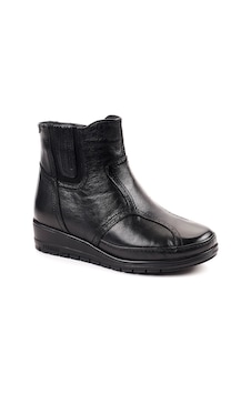 Forelli MOLY 25157-H Hallux Siyah Kadın Bot Siyah