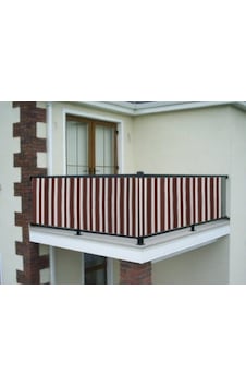 Ceylan Home Balkon Demiri Perdesi Bağcıklı Kahverengi Çizgili Ölç Kahverengi Ceylan Home Balkon Demiri Perdesi Bağcıklı Kahverengi Çizgili Ölç Kahverengi